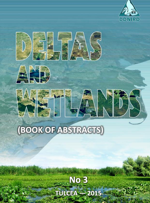 Cover of DELTAS AND WETLANDS (Book of abstracts)